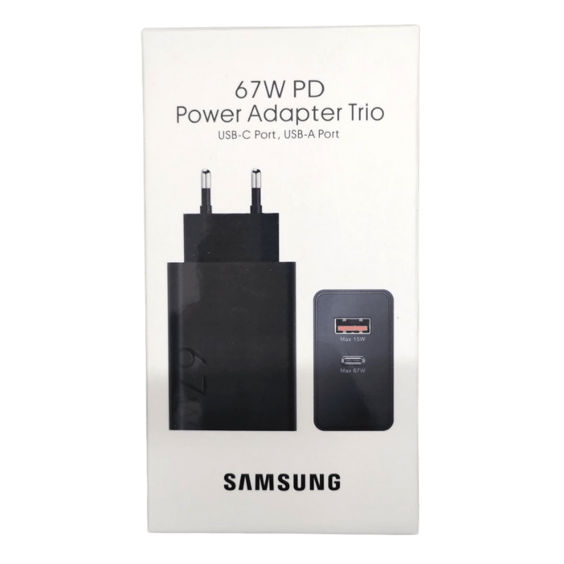 Cargador Samsung 67W Power Adapter Trio