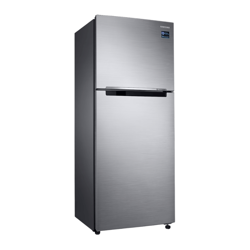 Heladera Samsung Freezer Superior  299L color plateado