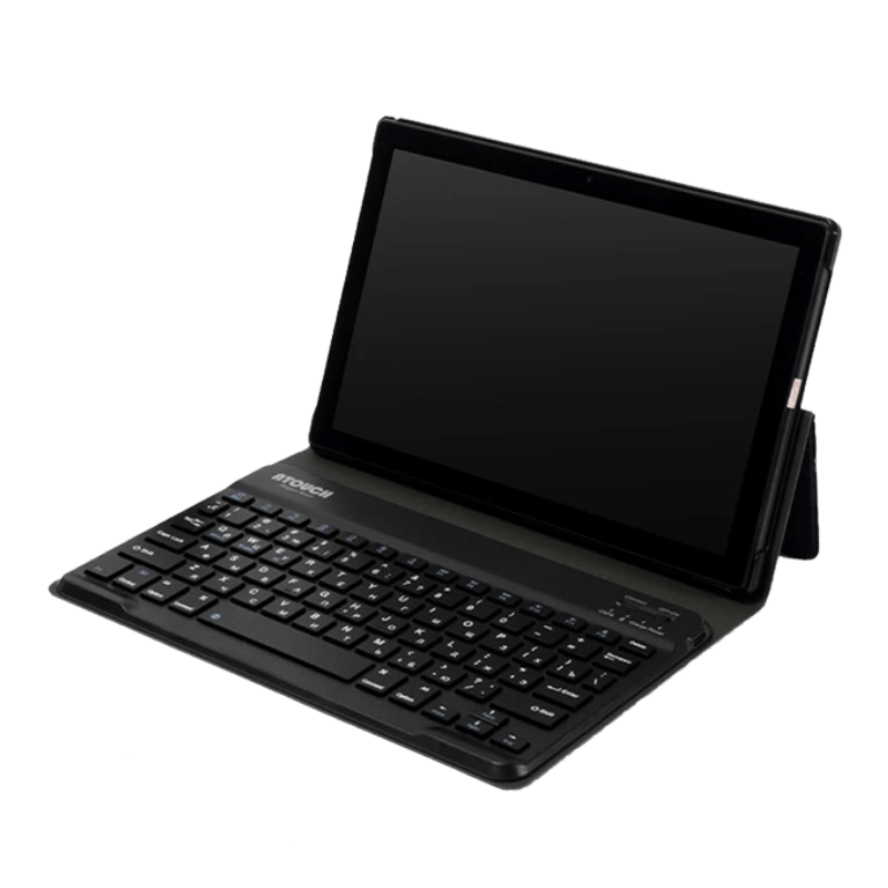 Tablet Atouch X19MiniHD color negro con teclado