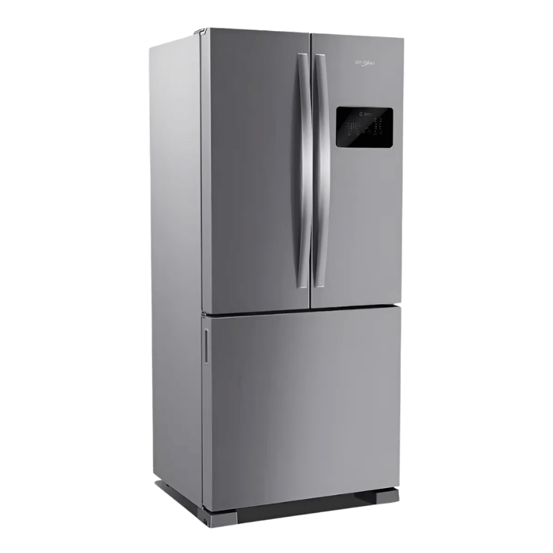 Heladera Whirlpool Wro85ak French Door Tecnología Evox 592L Acero Inoxidable