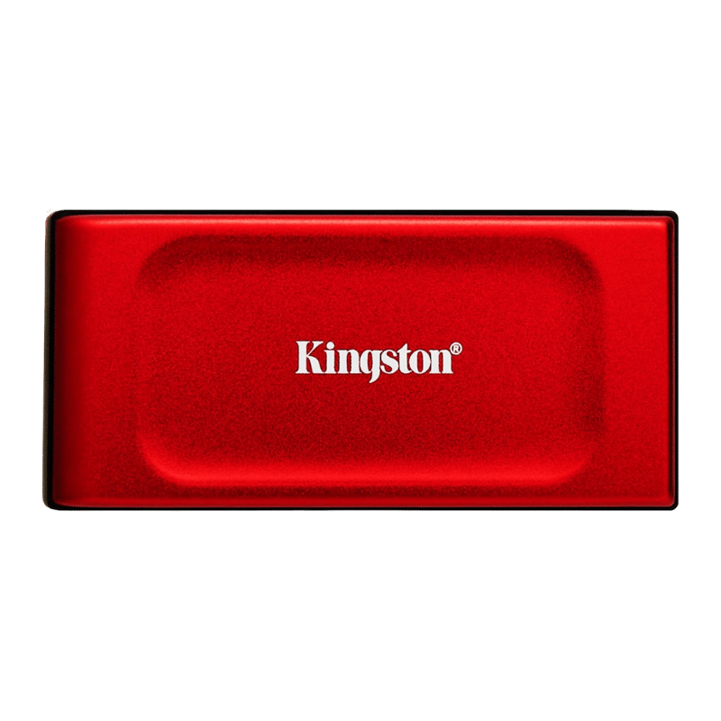 Disco Externo SSD XS1000 Kingston Technology 1TB color rojo