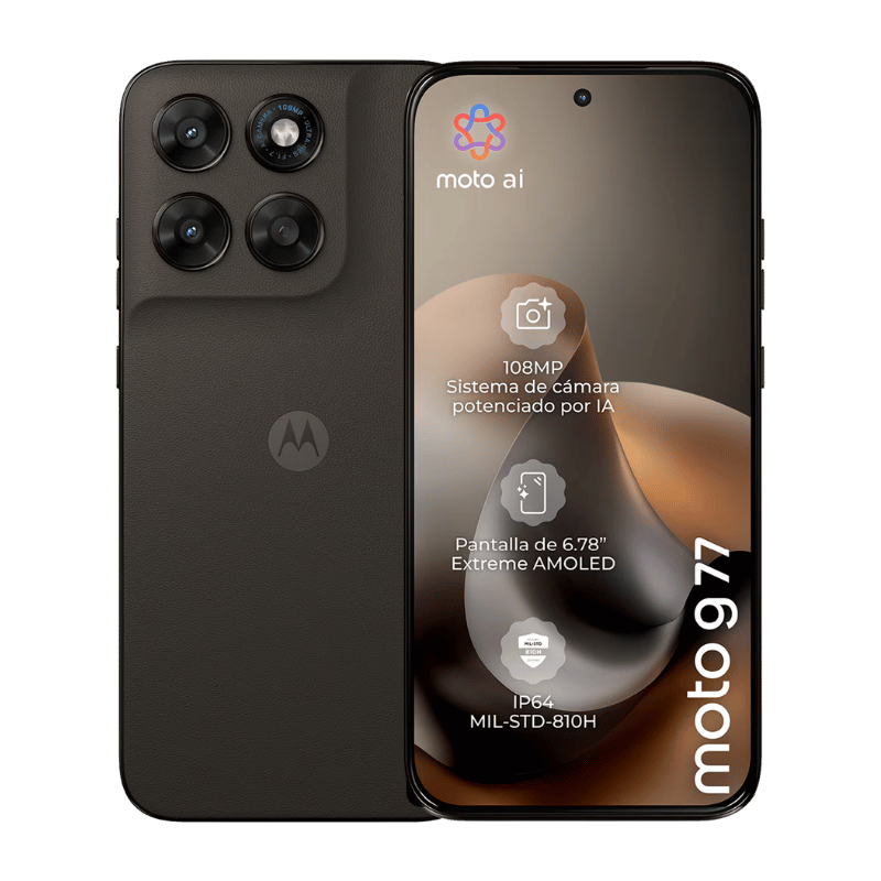 Motorola Moto G77 5G color negro