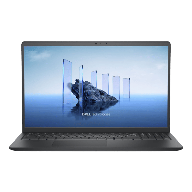Notebook DELL 15 LDC15255 vista frontal color negro