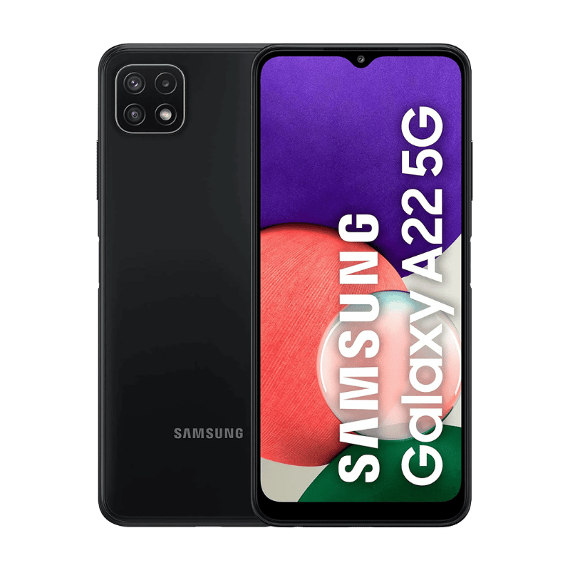 Samsung Galaxy A22 5G color negro