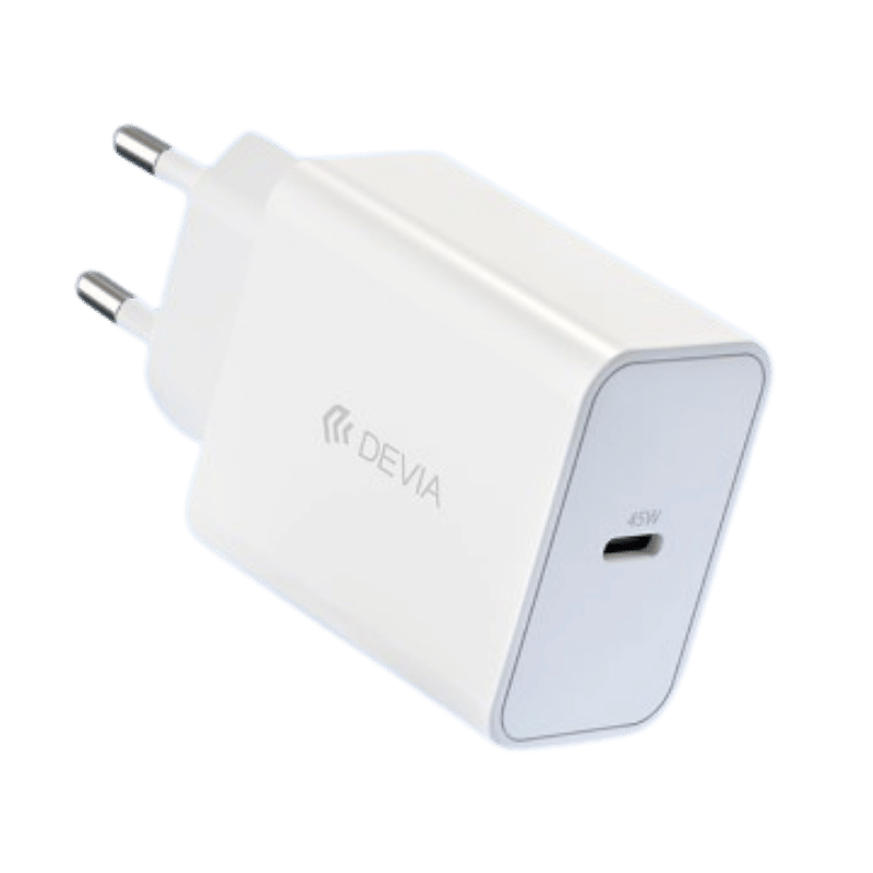 CARGADOR Devia Rocket 45W PD GaN USB-C carga rápida