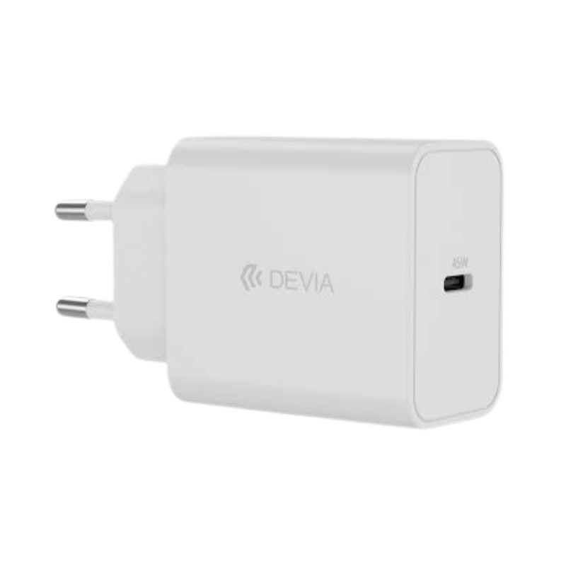 CARGADOR Devia Rocket 45W PD GaN USB-C carga rápida