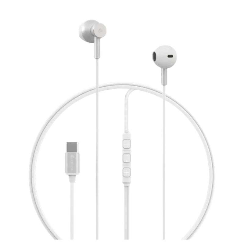DEVIA Smart Series M2 Metal Wired Earphone type-C digital