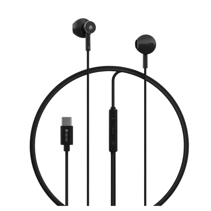 DEVIA Smart Series M2 Metal Wired Earphone type-C digital