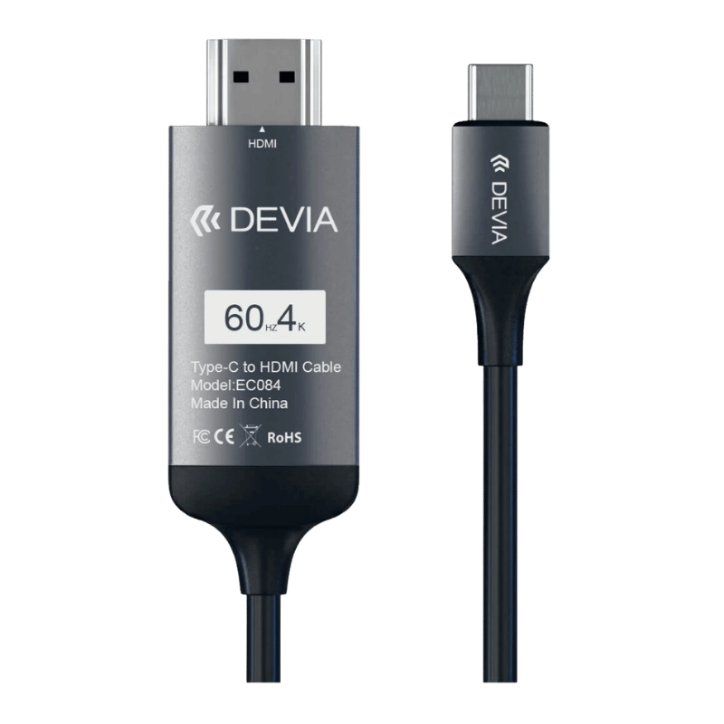 CABLE Devia Storm Series type-C to HDMI Cable (Updated) 2M