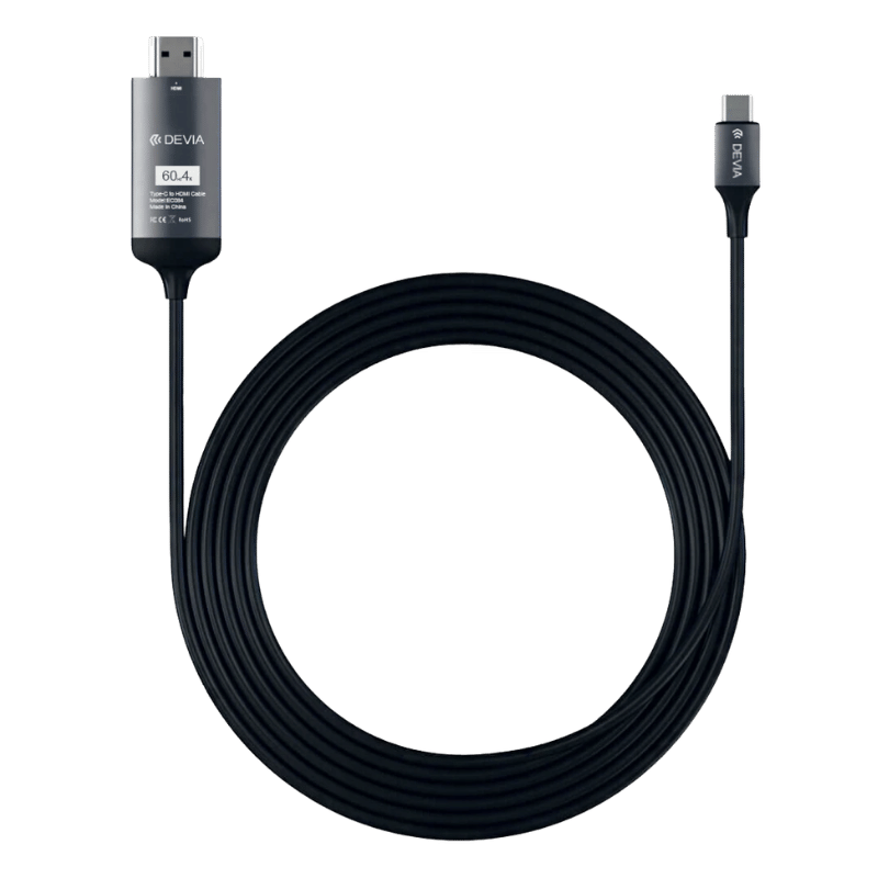 CABLE Devia Storm Series type-C to HDMI Cable (Updated) 2M