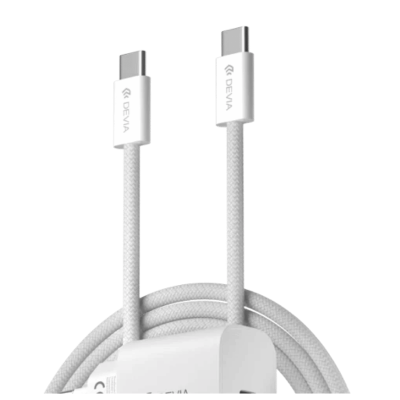 CARGADOR Devia Smart Series PD30W GaN Charger Set With type-C Cable (EU)