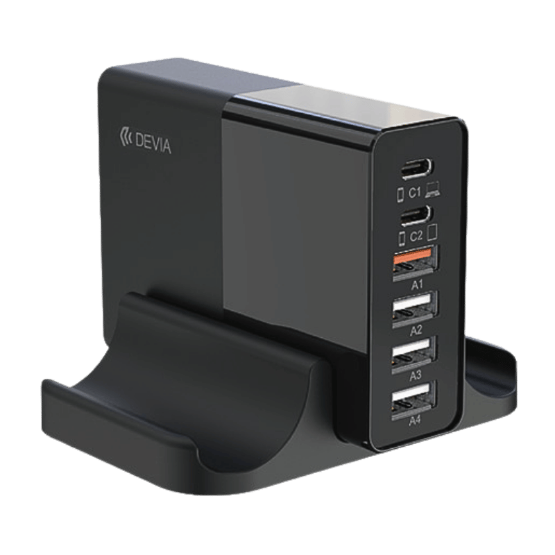 DEVIA Extreme Speed Series Multi-Port Desktop Charger (EU, 80W)
