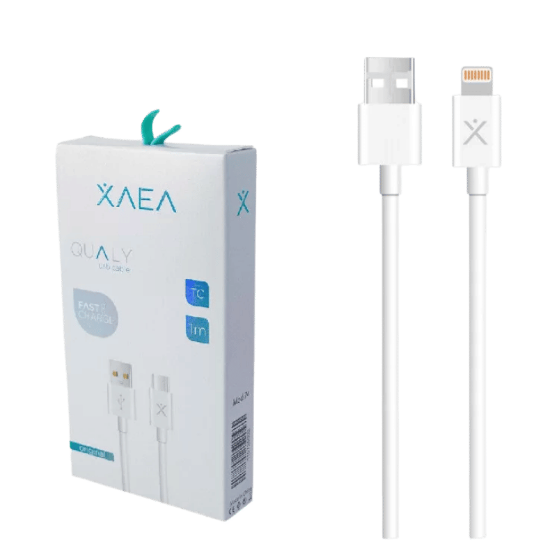 CABLE XAEA USB A LIGHTNING IPHONE 4.4A 1MTS