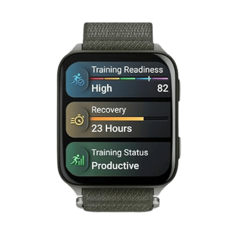 Reloj Garmin Venu X1 Premium GPS Smartwatch con Linterna LED y Llamadas 41x46mm Titanio/Musgo