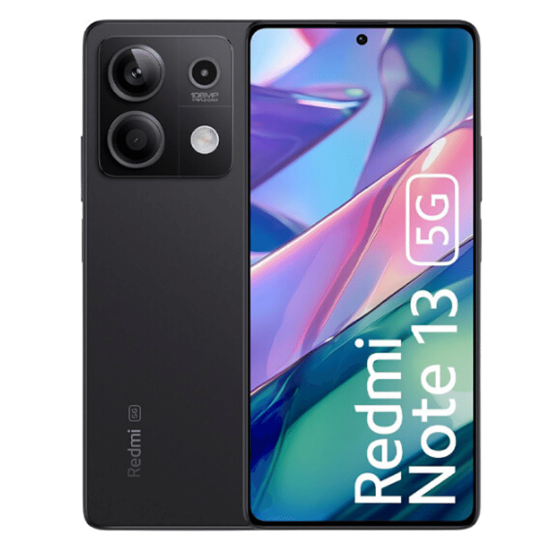 Xiaomi Redmi Note 13 5G, precio celular barato con pantalla AMOLED de 6.67 pulgadas, color negro