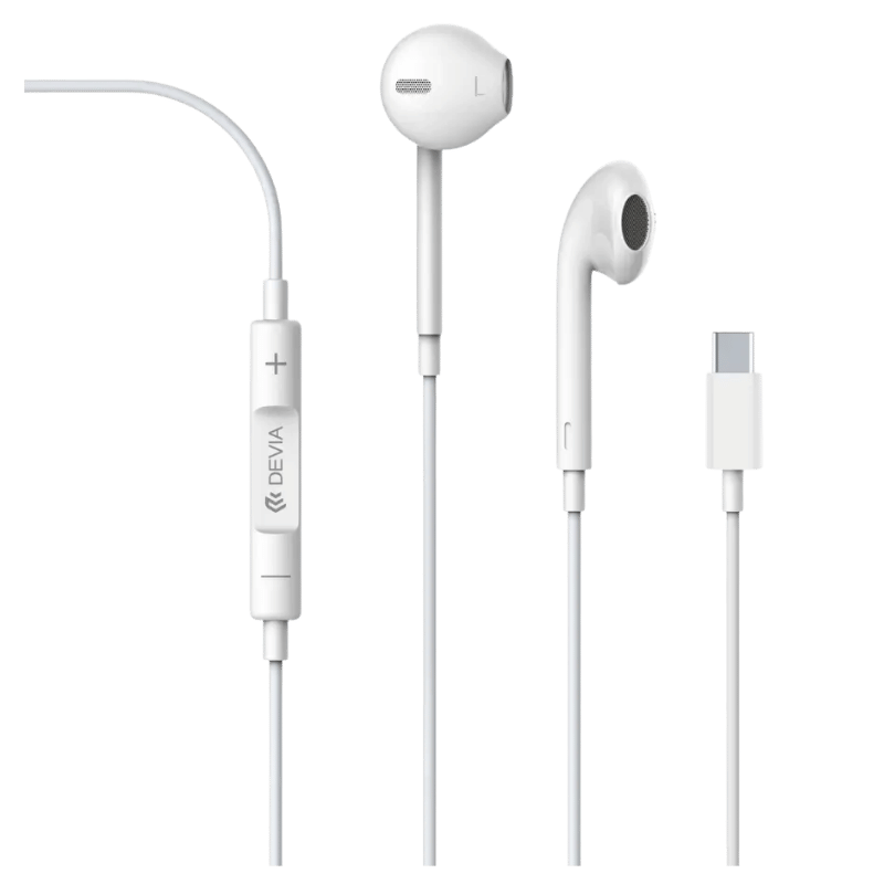 AURICULAR DEVIA Smart Series Earpods with type-c interface (digital)