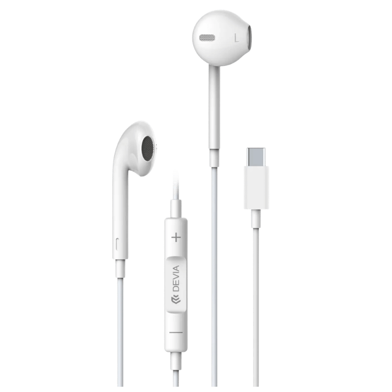 AURICULAR DEVIA Smart Series Earpods with type-c interface (digital)