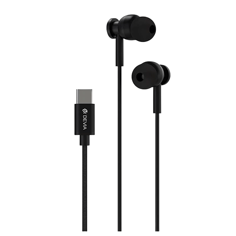AURICULAR DEVIA SMART SERIES M1 METAL WIRED TYPE-C