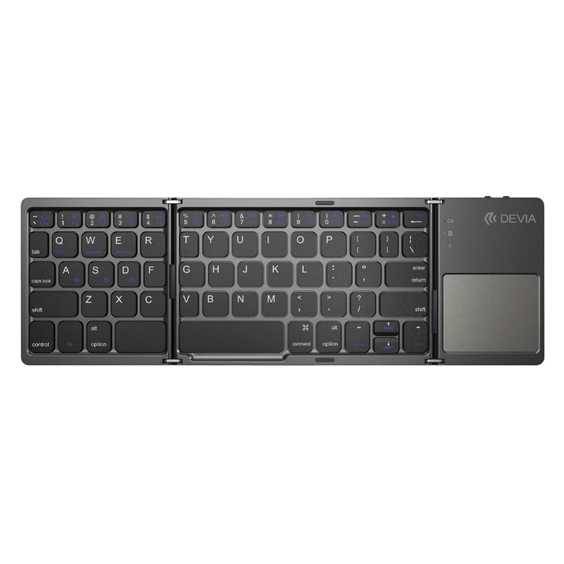 DEVIA Lingo Series Wireless Folding Keyboard with touchpad