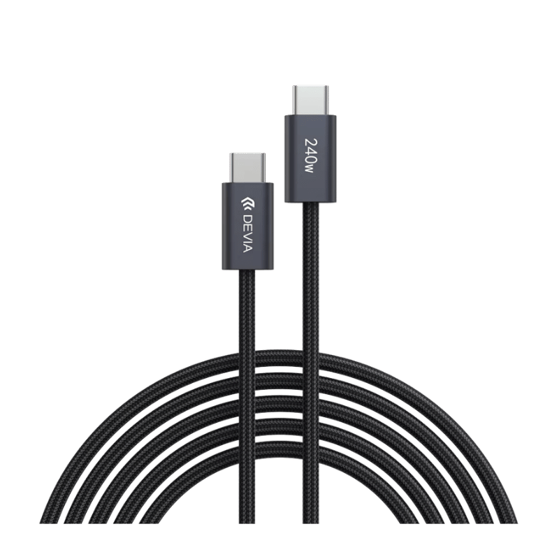 CABLE DEVIA EXTREME SPEED SERIES 240W C TO C PD (5A, 2M)
