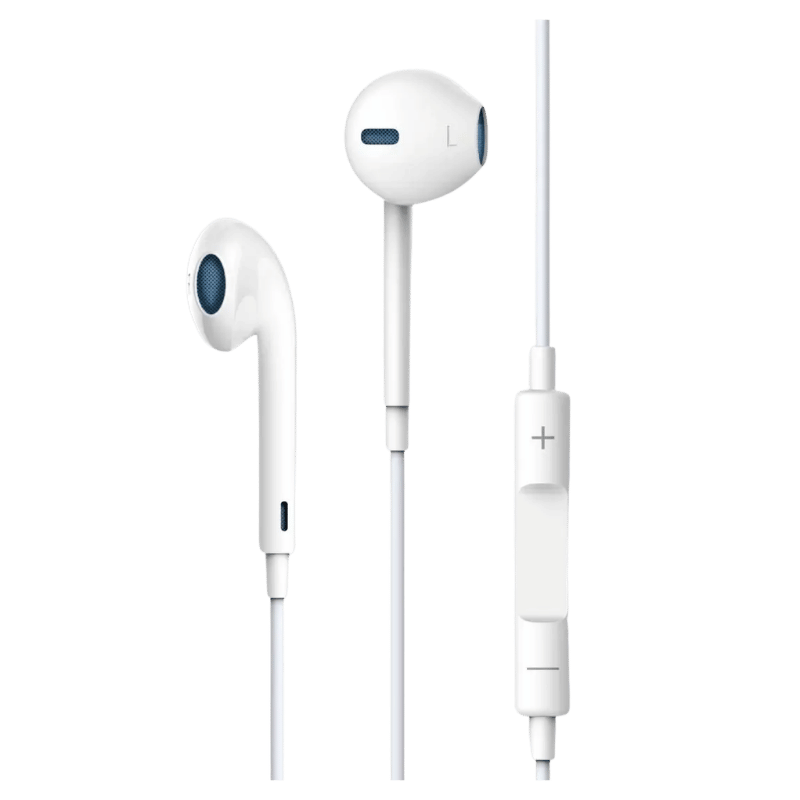 AURICULAR SMART WITH REMOTE AND MIC WHITE