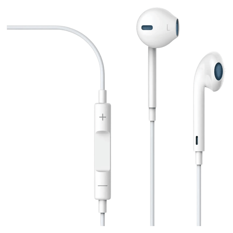 AURICULAR SMART WITH REMOTE AND MIC WHITE