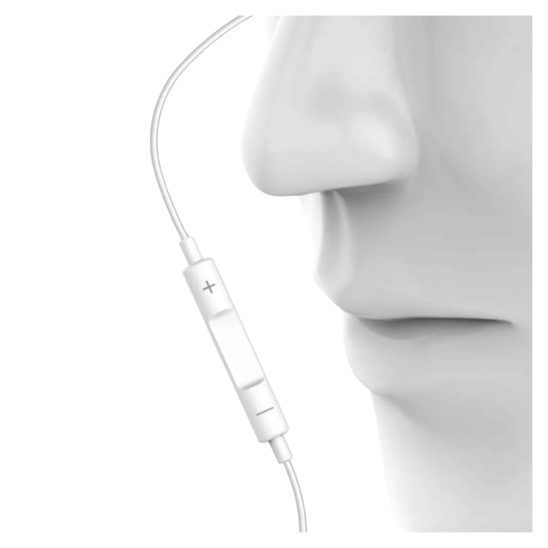 AURICULAR SMART WITH REMOTE AND MIC WHITE