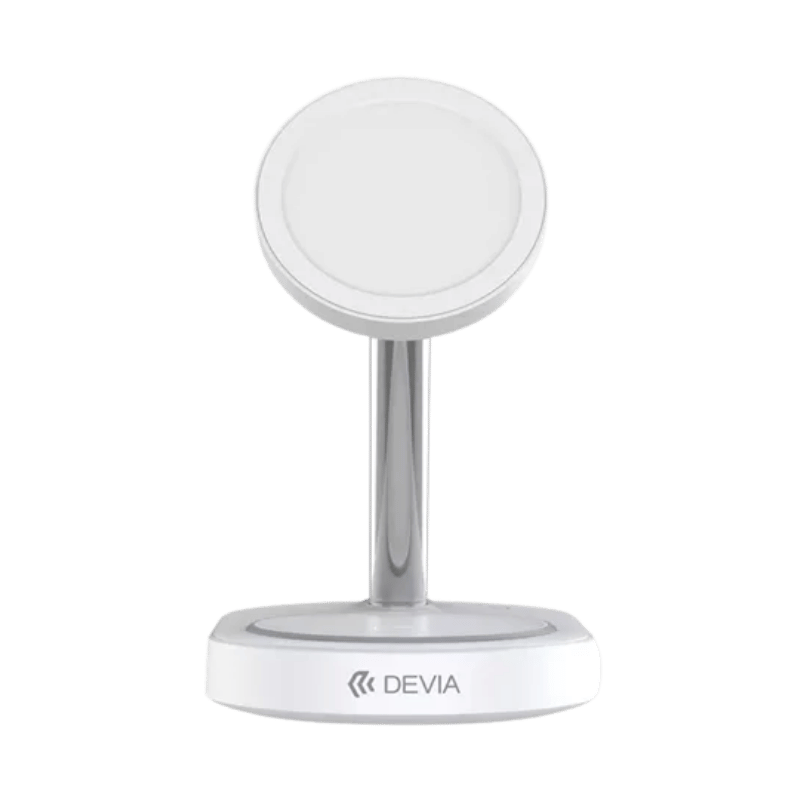 CARGADOR Devia Extreme Speed base inalámbrica magnética 3 en 1 – Blanco