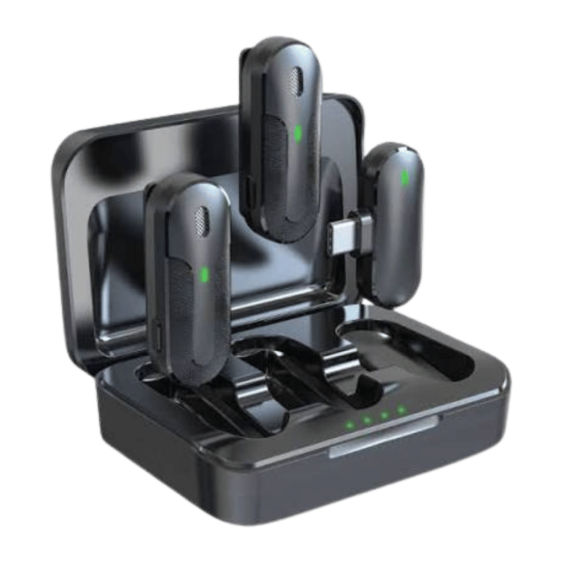 MICROFONO Devia Kintone inalámbrico 2 en 1 corbatero para celular