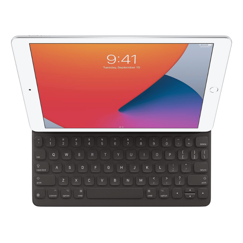 TECLADO Apple Smart Keyboard original MX3L2LL/A para iPad 7ª/8ª/9ª gen, iPad Air 3 y iPad Pro 10,5"