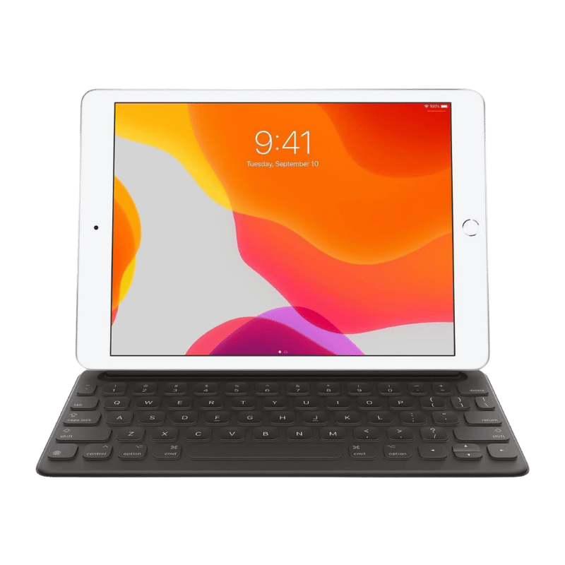 TECLADO Apple Smart Keyboard original MX3L2LL/A para iPad 7ª/8ª/9ª gen, iPad Air 3 y iPad Pro 10,5"