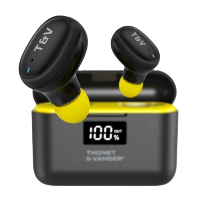 AURICULARES Thonet & Vander Bohne Topp in-ear inalámbricos Bluetooth con estuche power bank