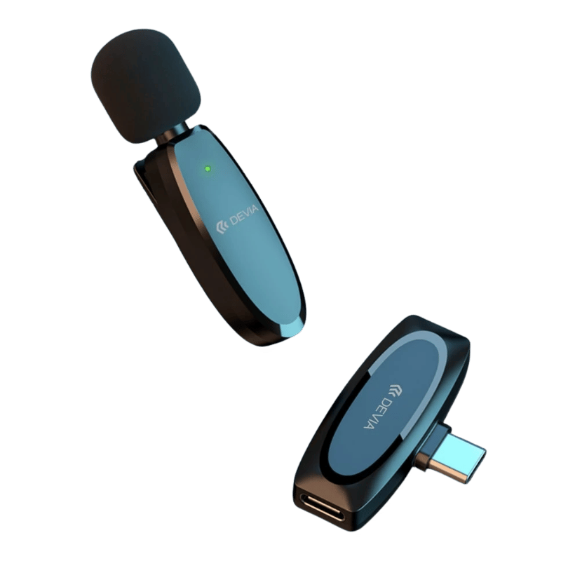MICROFONO Devia Kintone inalámbrico USB-C corbatero para celular