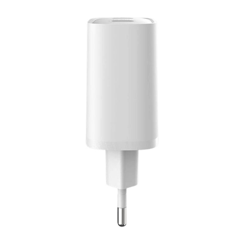 devia extreme speed cargador 65 w gan con cable 2 m blanco