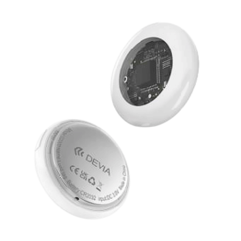LOCALIZADOR Devia Lite Tag transparente compatible Find My de Apple