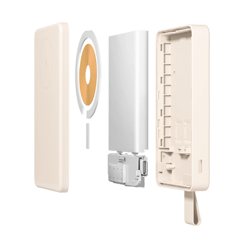 POWER BANK Xiaomi magnético MagSafe 6000 mAh carga inalámbrica