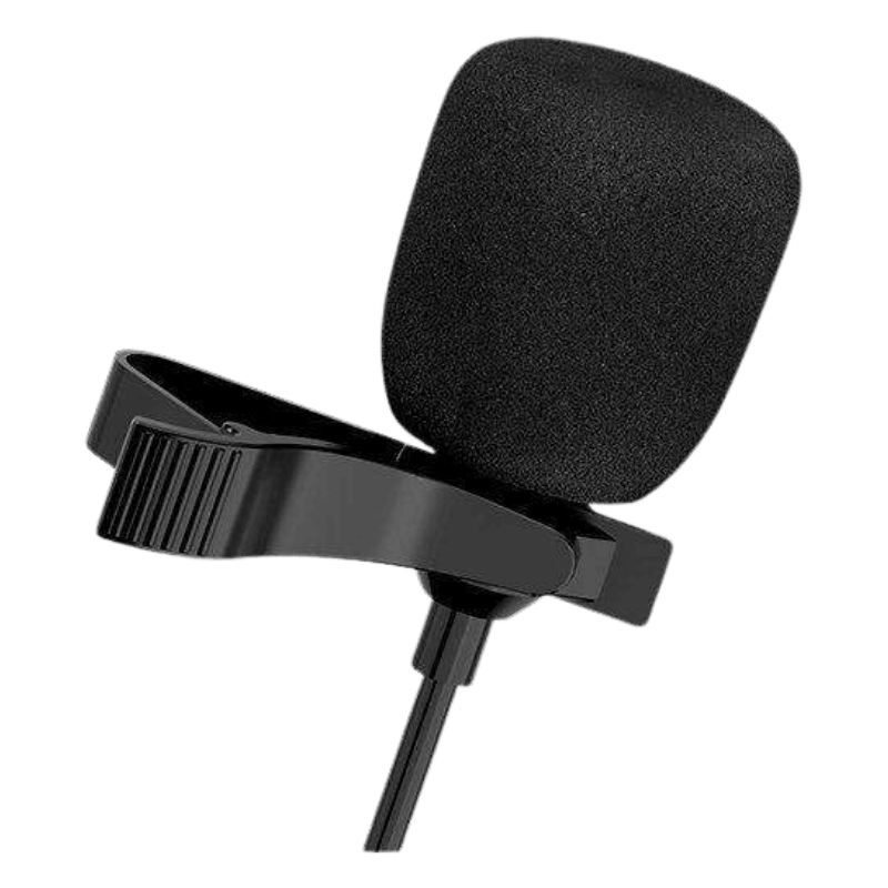 MICROFONO Devia Smart con cable USB-C corbatero para celular