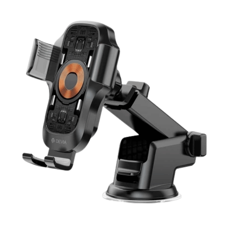 SOPORTE AUTO Devia Smart con carga inalámbrica inductiva para celular