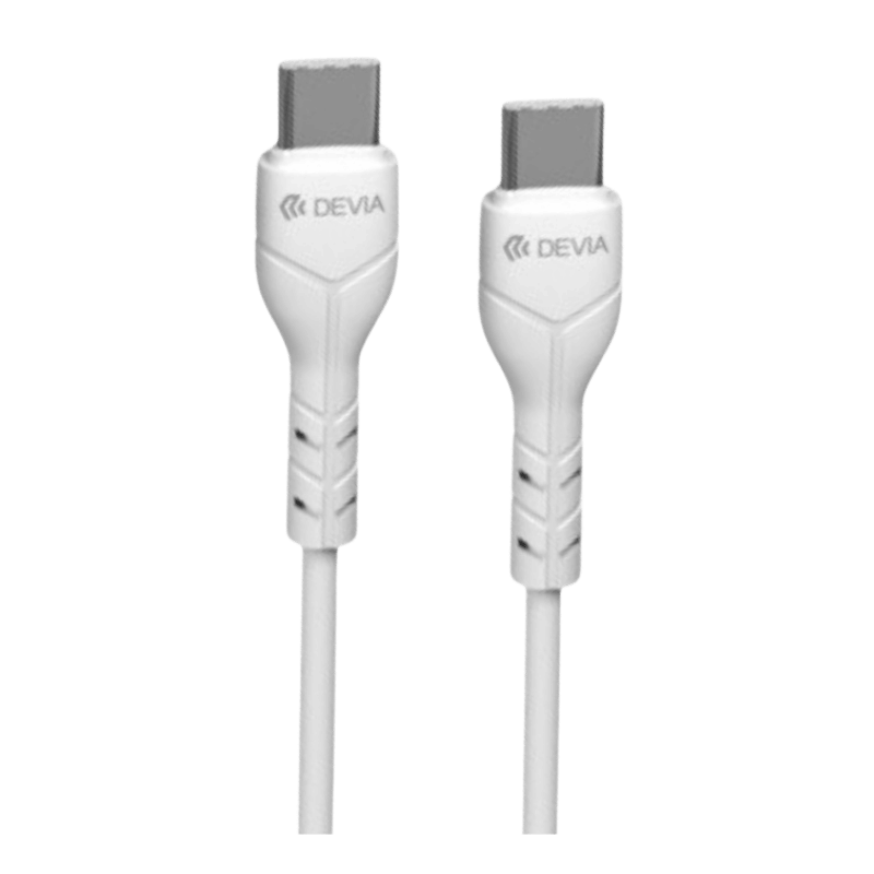 CABLE Devia Kintone USB-C a USB-C 60W 3A 1 m
