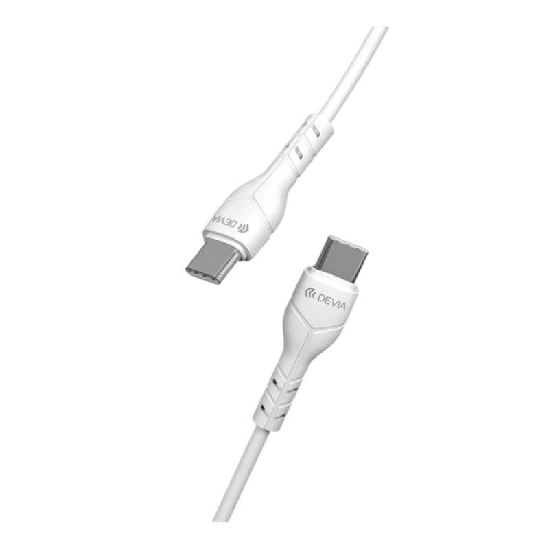 CABLE Devia Kintone USB-C a USB-C 60W 3A 1 m