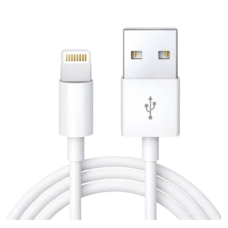 CABLE GLOBAL Lightning a USB 1 Metro Carga y Datos para iPhone iPad