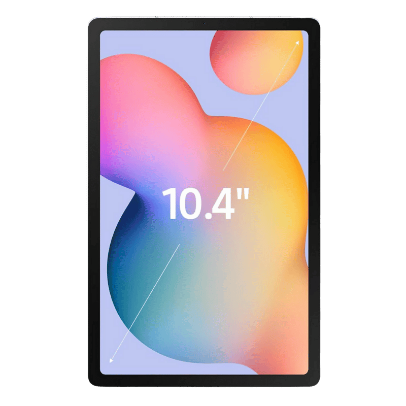 Tablet Samsung Galaxy S6 Lite SM-P620 Frontal Pantalla tamaño 10.4 pulgadas