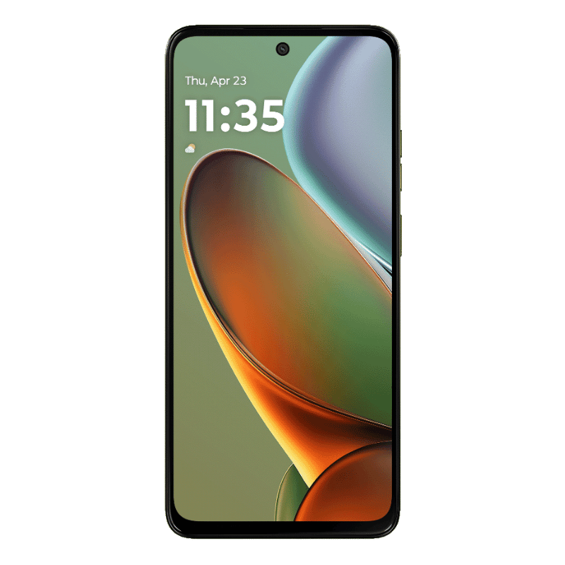 Smartphone Motorola Moto G15 Power vista fontal Pantalla tamaño 6,7 Pulgadas