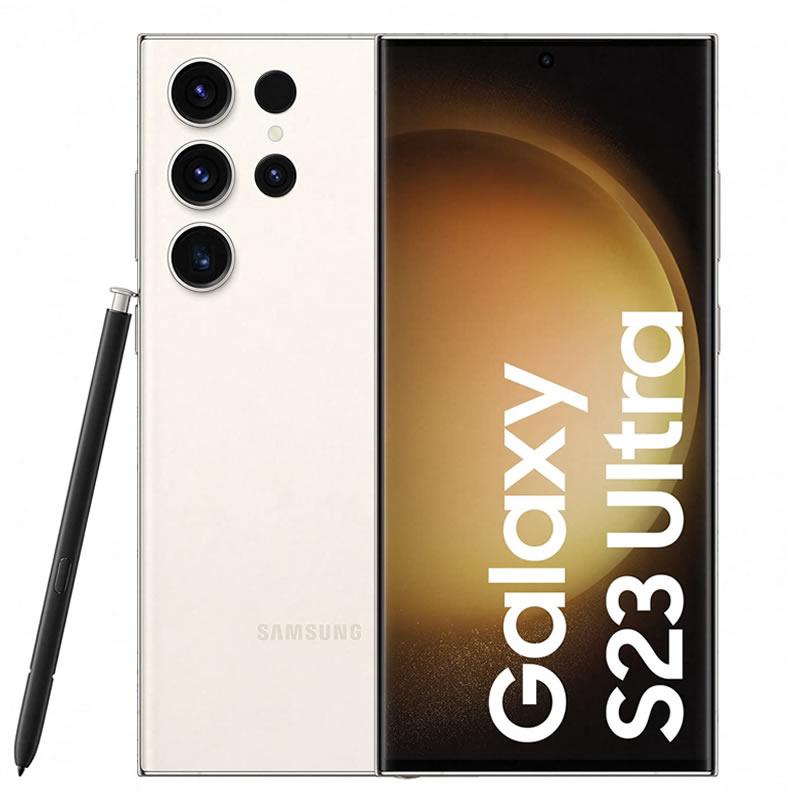 Samsung Galaxy S23 ULtra color blanco de oferta en efectivo 