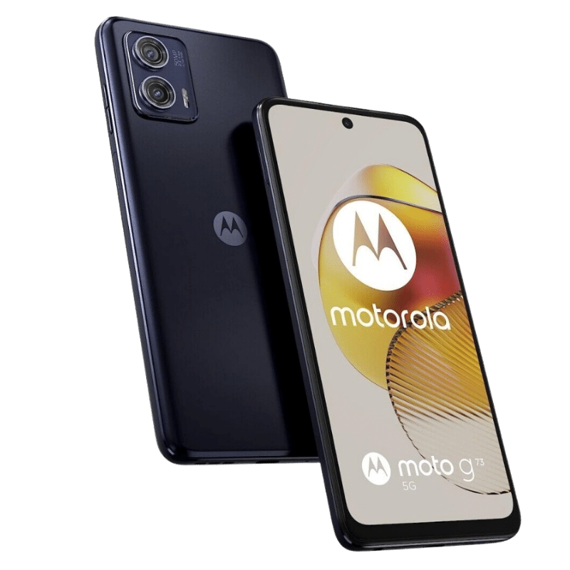 Smartphone Motorola Moto G73 5G con pantalla FHD+ de 6.5 pulgadas y tasa de refresco de 120Hz, disponible en cuotas sin interés