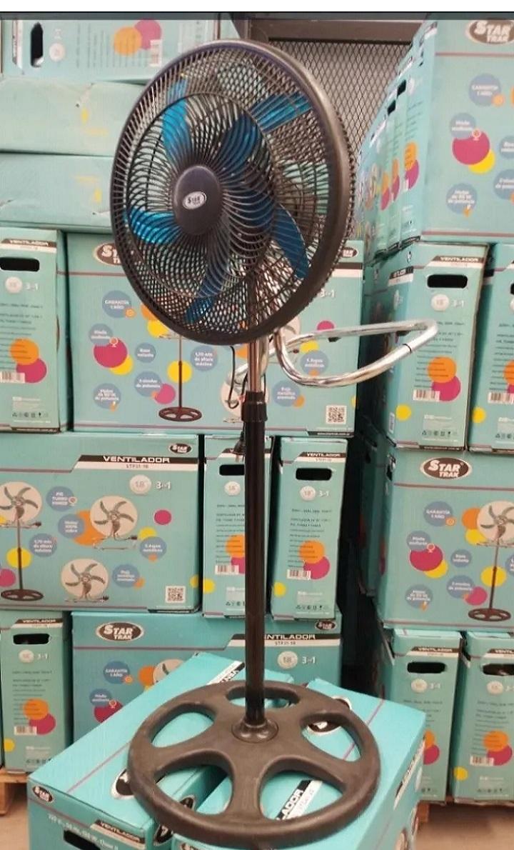 Ventilador STAR-TRAK 18" STP31-18 Pie / Turbo / Pared rejillas plásticas