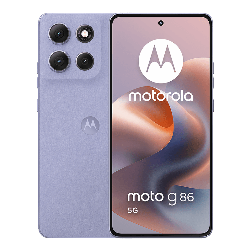 Motorola Moto G86 5g vista frontal y posterior