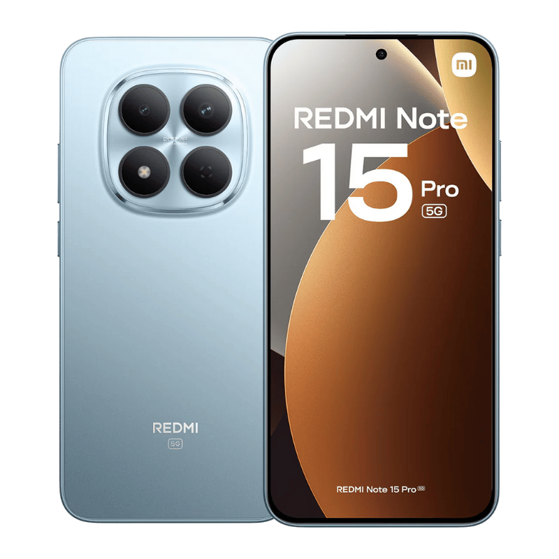 Xiaomi Redmi Note 15 Pro 5G vista frontal y vista posterior