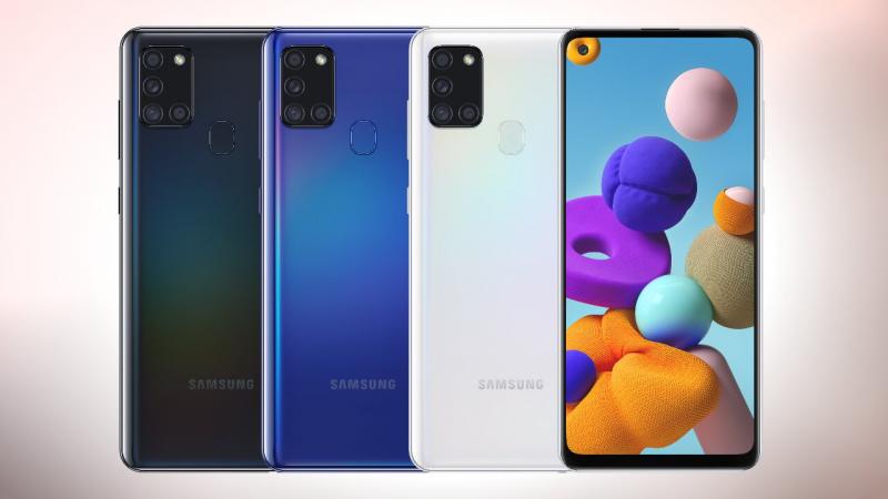 Samsung Galaxy A21S (Exibición)