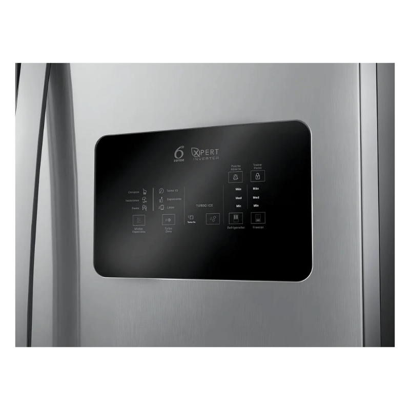 Heladera Whirlpool No Frost  554L WROO85BK Inoxidable